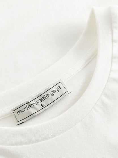 SALE: T-shirt "I love..." von Mademoiselle Yéyé