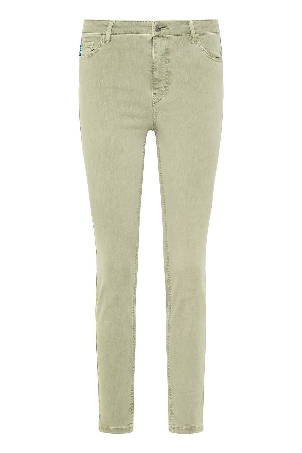 SALE -50%: Skinny-Jeans olive von Tranquillo