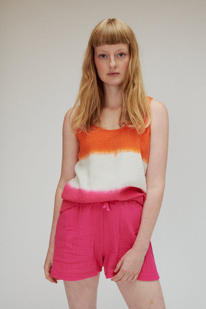 SALE: Dip dye Top Fuchsia von Lily Balou