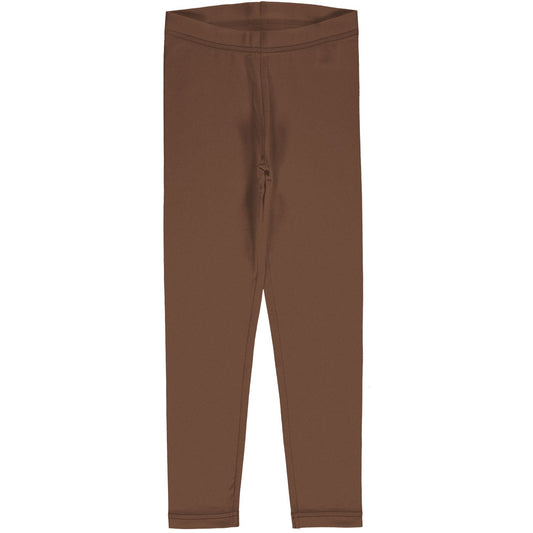 Leggings Sweat in Braun von Maxomorra