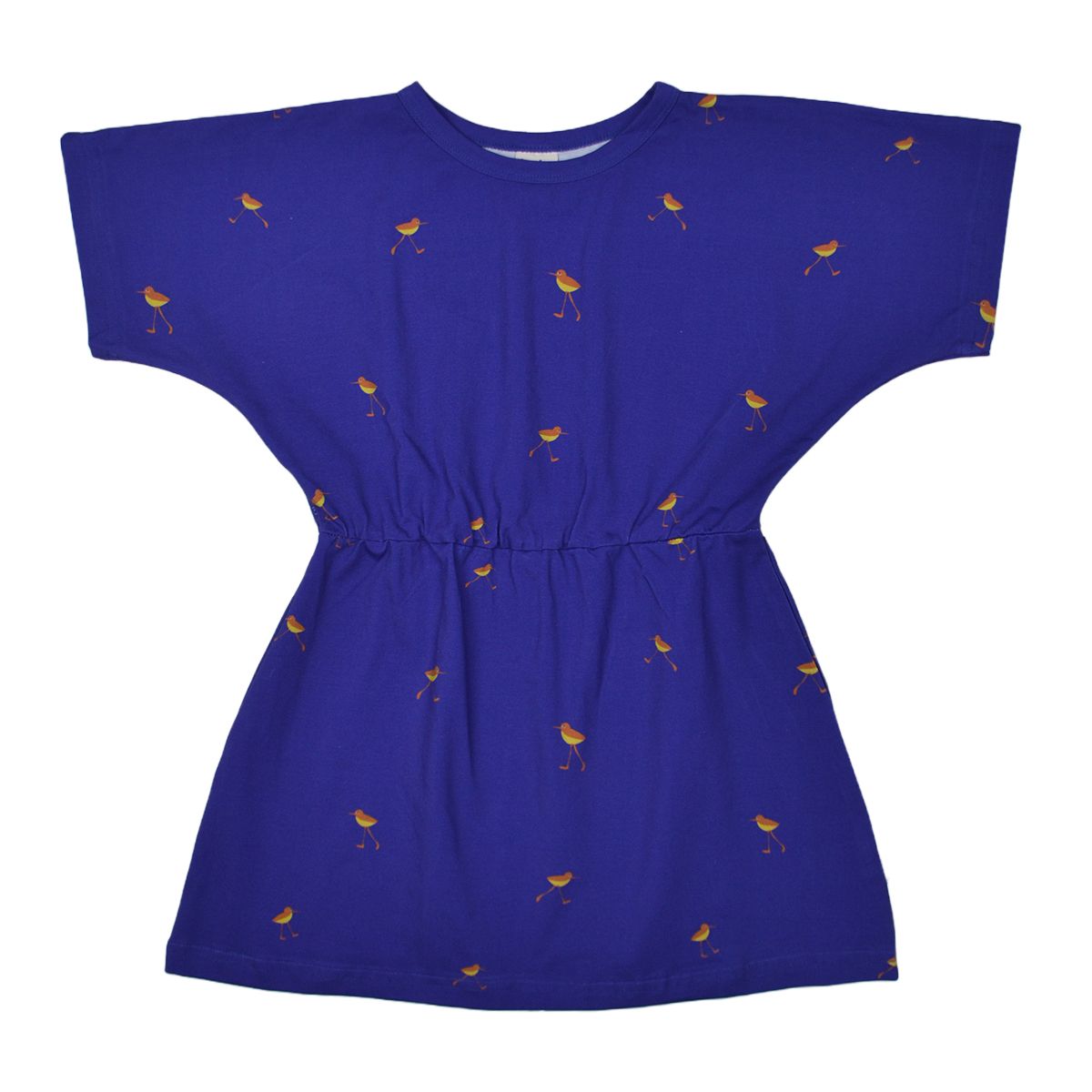 Sommerkleid mit Strandläufer auf wunderschönem Blau von Baba