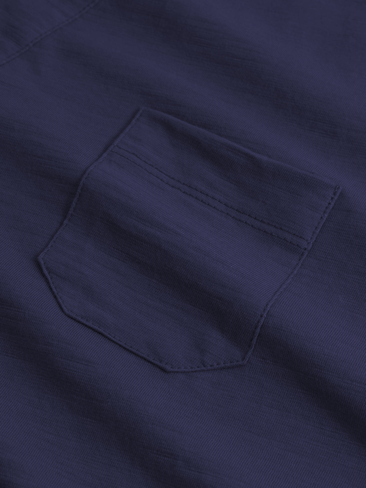 Top mit Polo-Kragen in Dunkelblau von Mademoiselle Yéyé