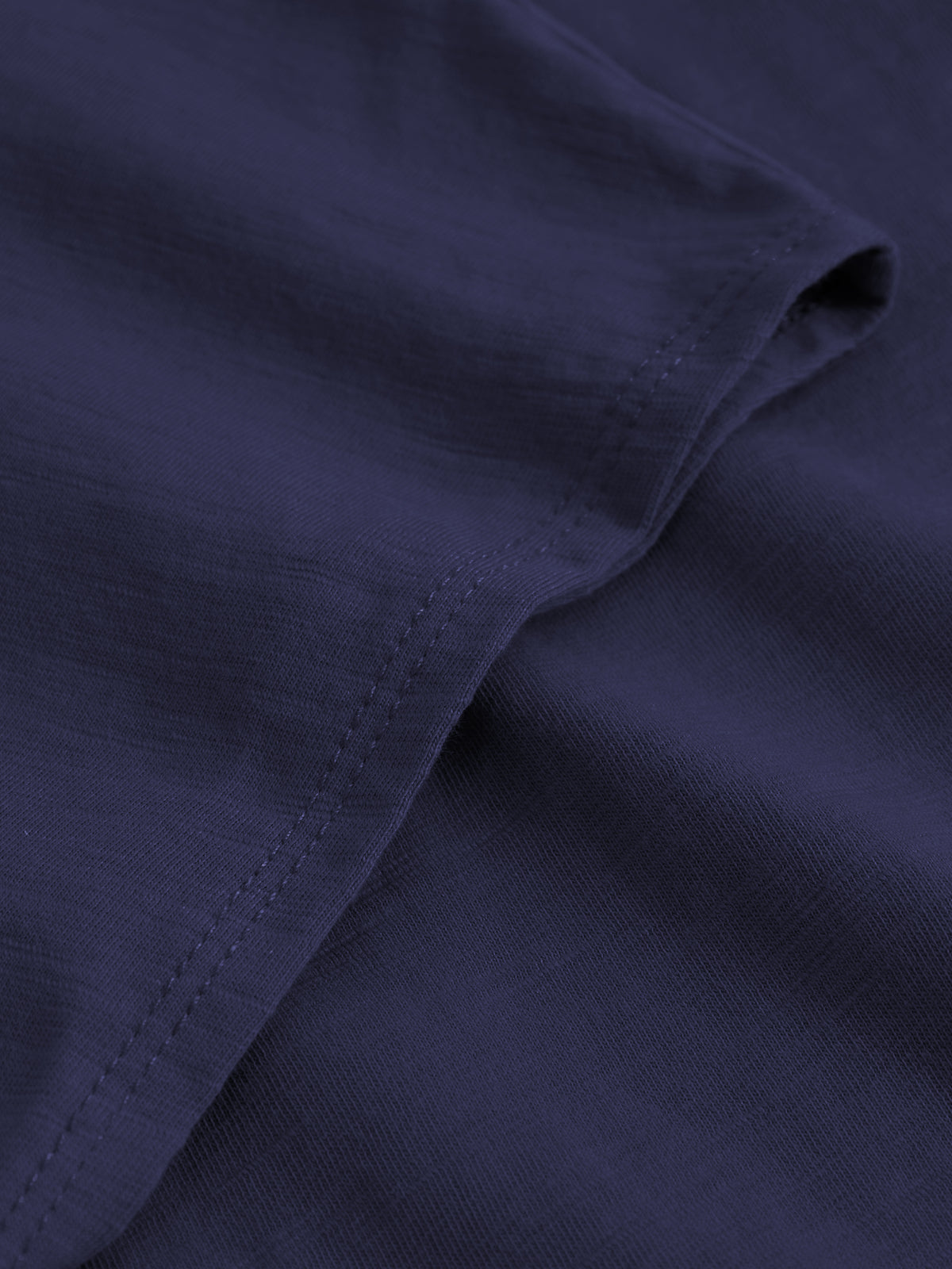 Top mit Polo-Kragen in Dunkelblau von Mademoiselle Yéyé