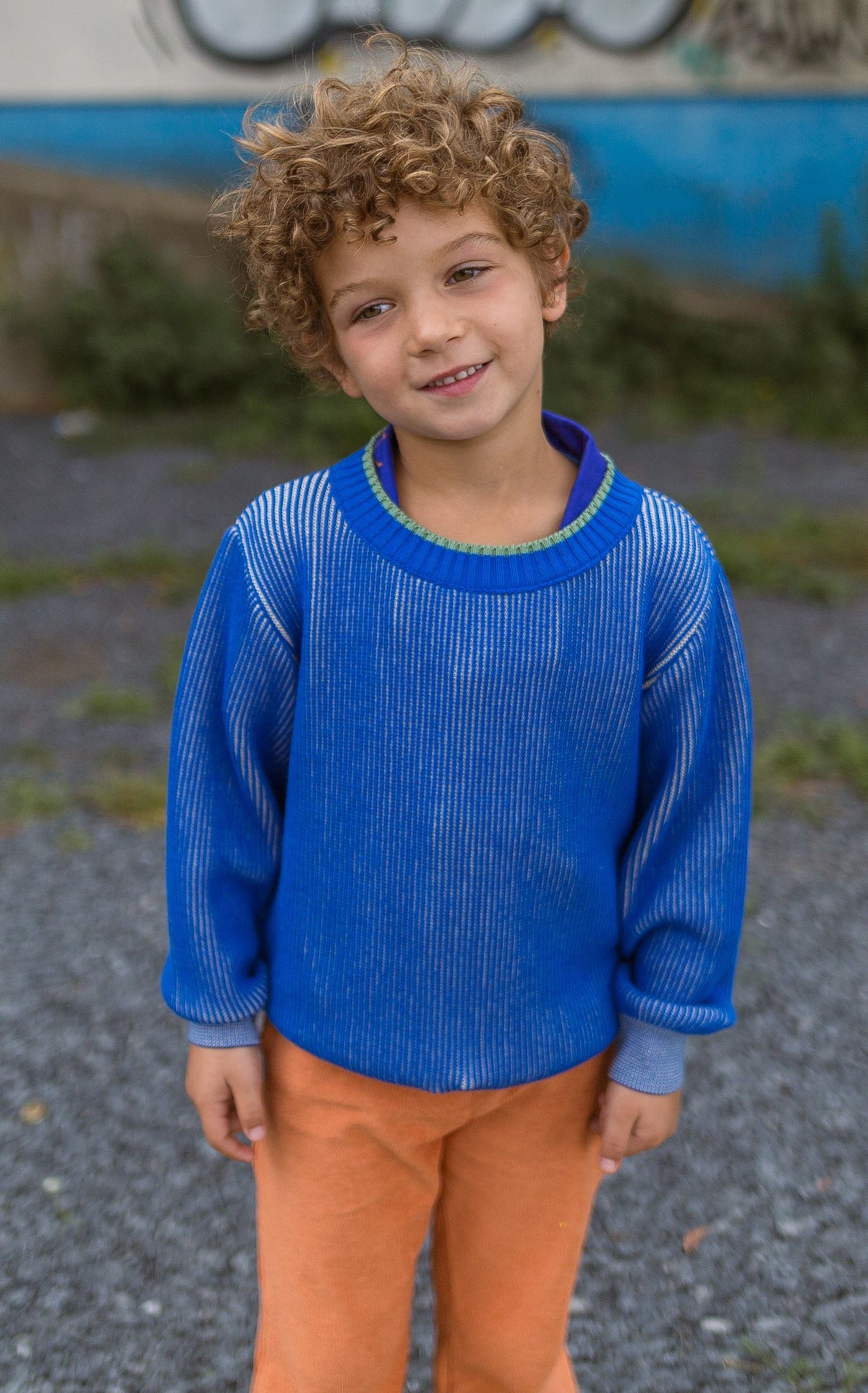 Strickpullover Dunkelblau von Baba