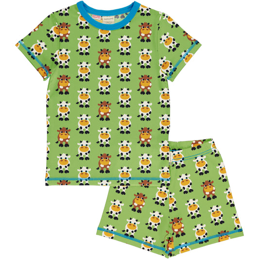 SALE: Sommer-Pyjama mit Kuh von Maxomorra