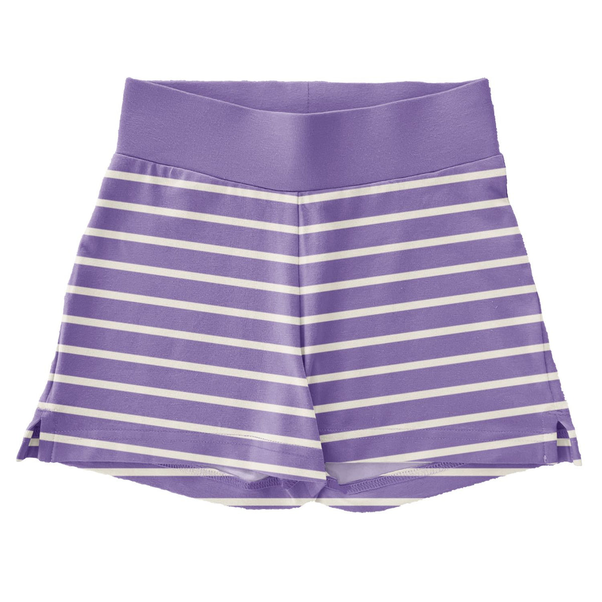 Runnershorts mit Streifen in violet von Maxomorra