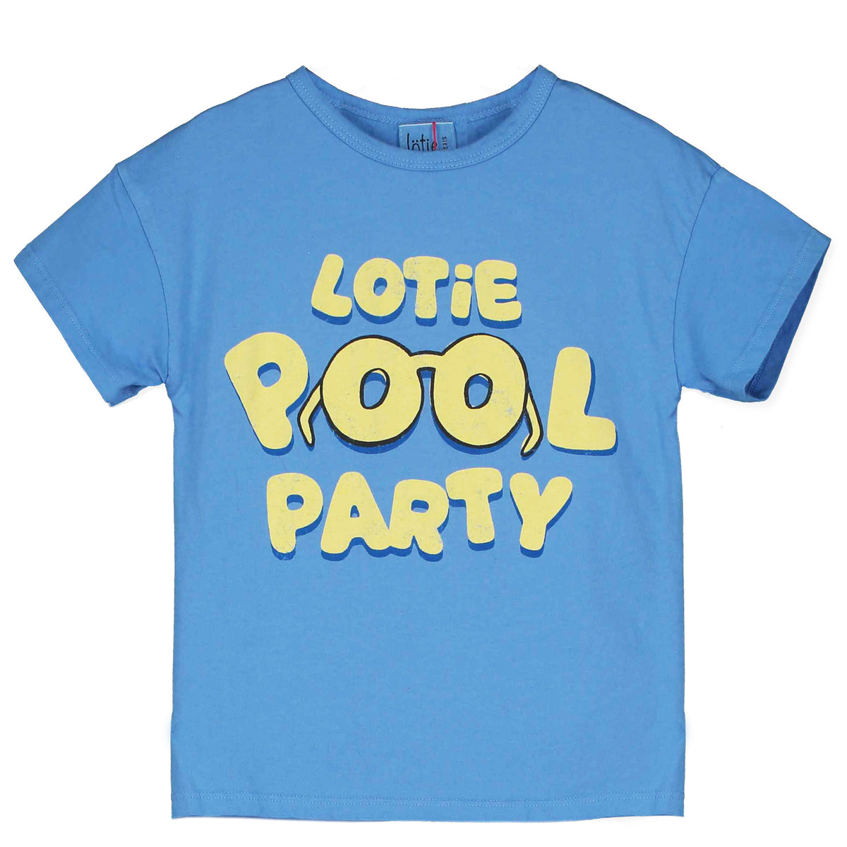 T-shirt Pool Party auf Blau von Lötiekids