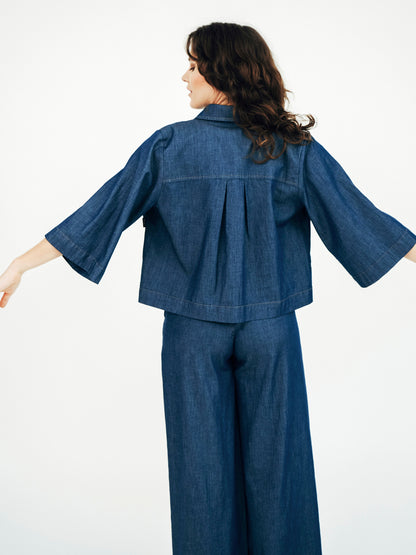 Jeans Overshirt von Mademoiselle Yéyé
