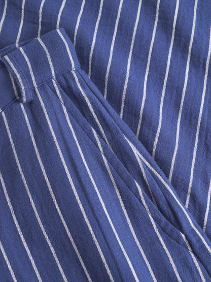 SALE: Sommerhose Navy mit weissen Streifen von Mademoiselle Yéyé