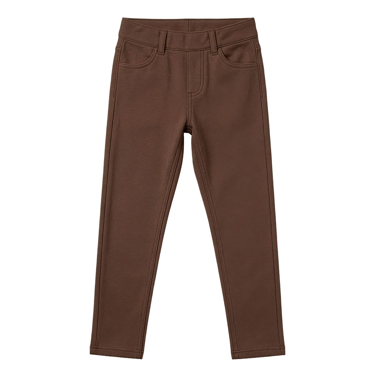 Treggings dunkelbraun von Maxomorra