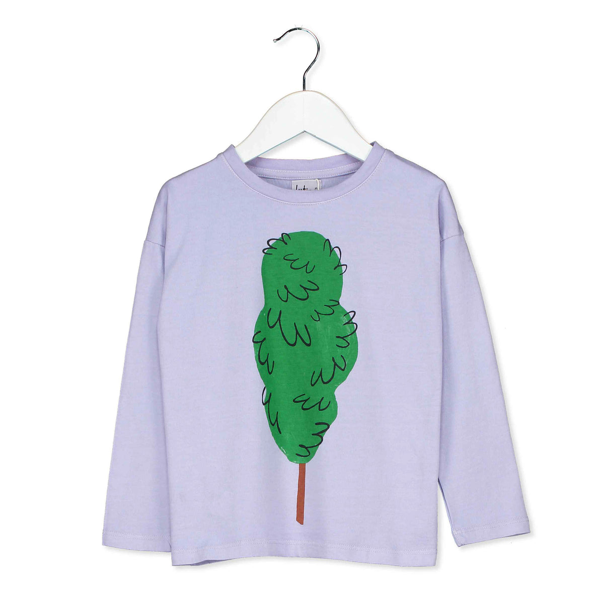 SALE: Langarm-Shirt mit Baum im Malve von Lötiekids