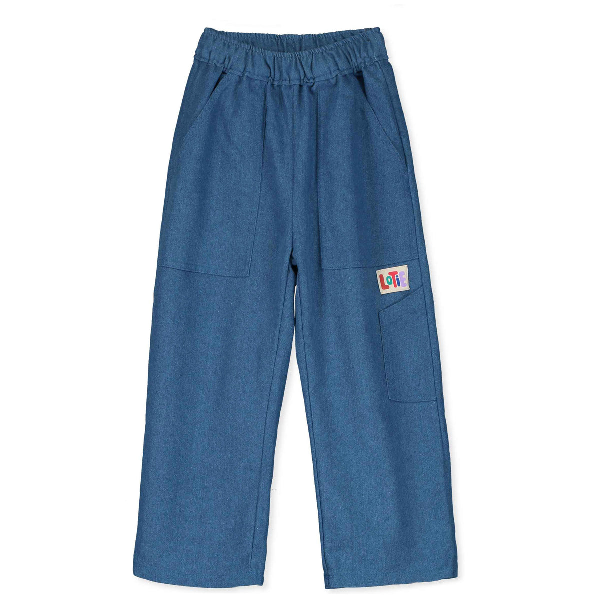 Weite Denim-Hose von Lötiekids