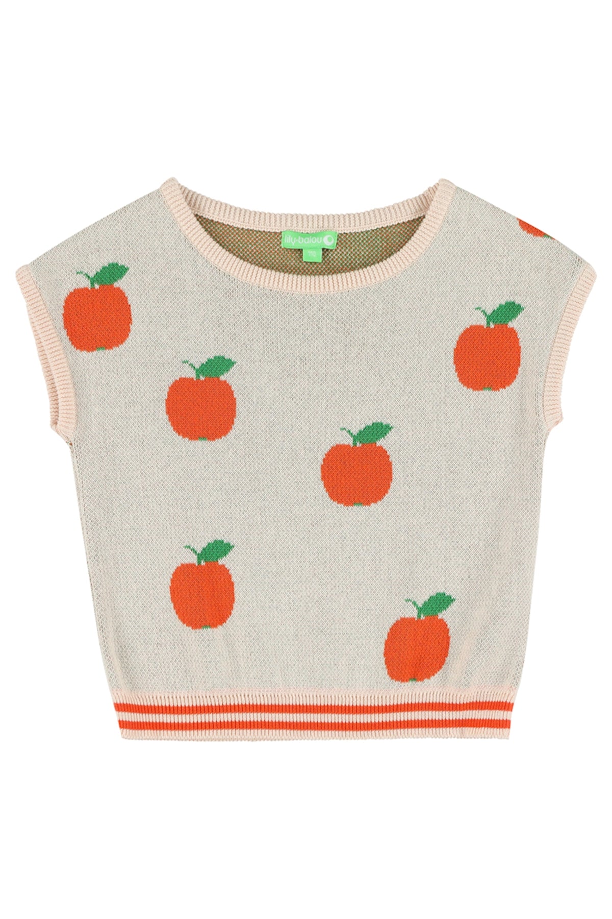 SALE: Strick-Shirt mit Äpfel von Lily Balou