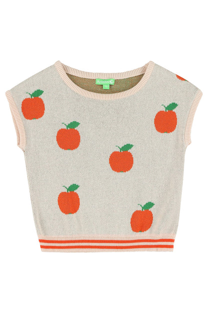 SALE: Strick-Shirt mit Äpfel von Lily Balou