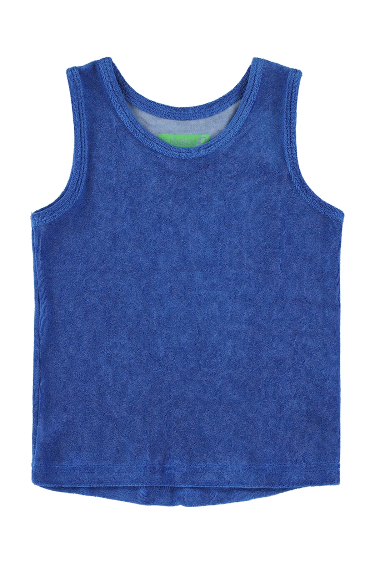 Frottée-Tanktop in Meerblau von Lily Balou