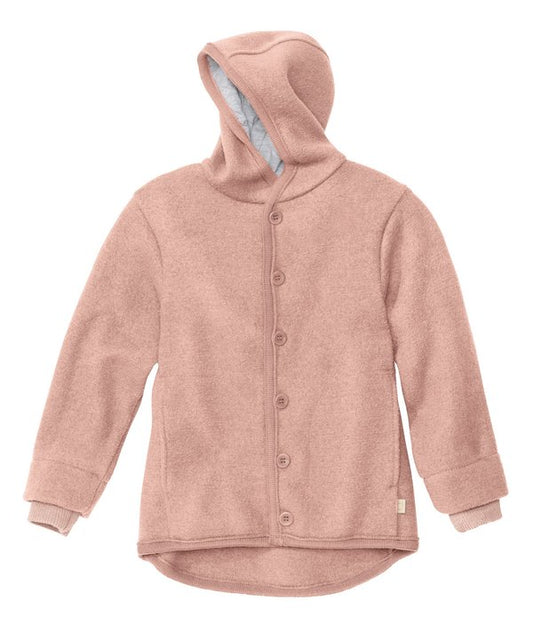 Wollwalk Winterjacke in Rosé von Disana