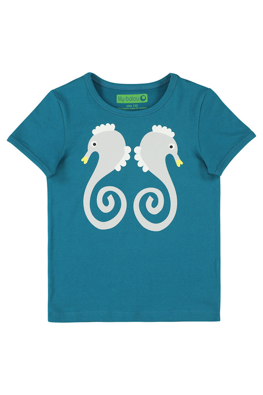 SALE: T-shirt mit Seepferd von Lily Balou