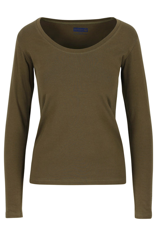 Uni Shirt in Braun von Lily Balou