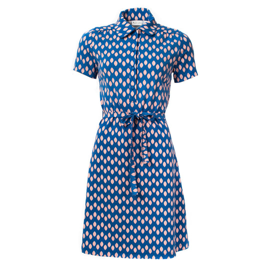 Sommerkleid mit Blätter