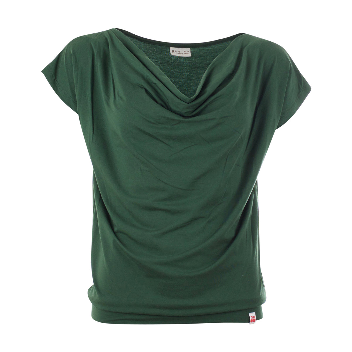T-shirt mit Wasserfallkragen von Chills&Fever