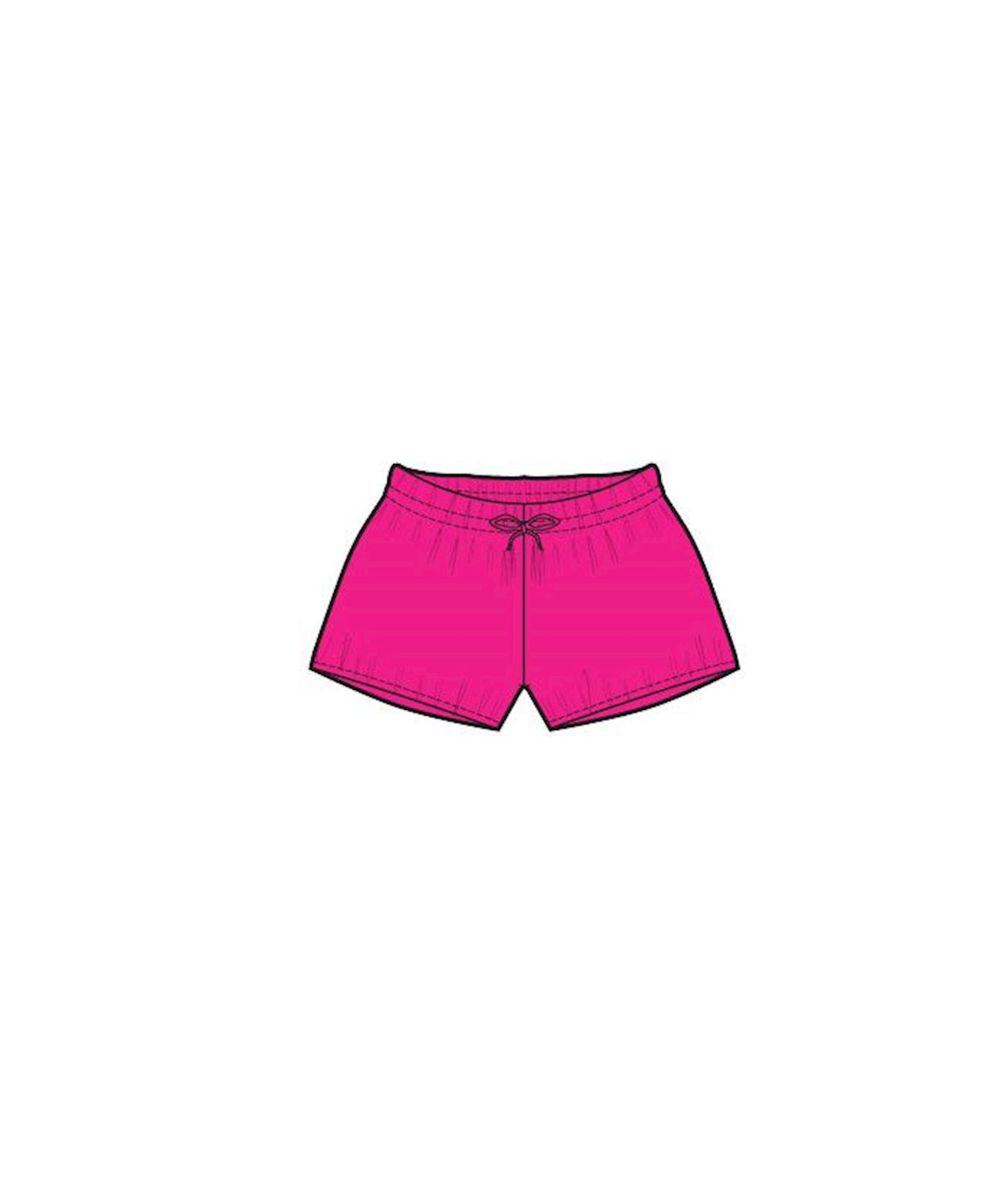 Short in Fuchsia aus Double Gauze von Lily Balou