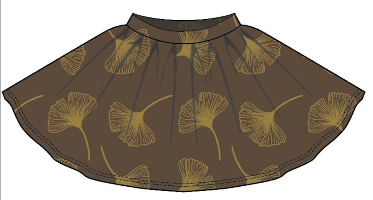 SALE: TellerJupe mit Ginkgo von Lily Balou