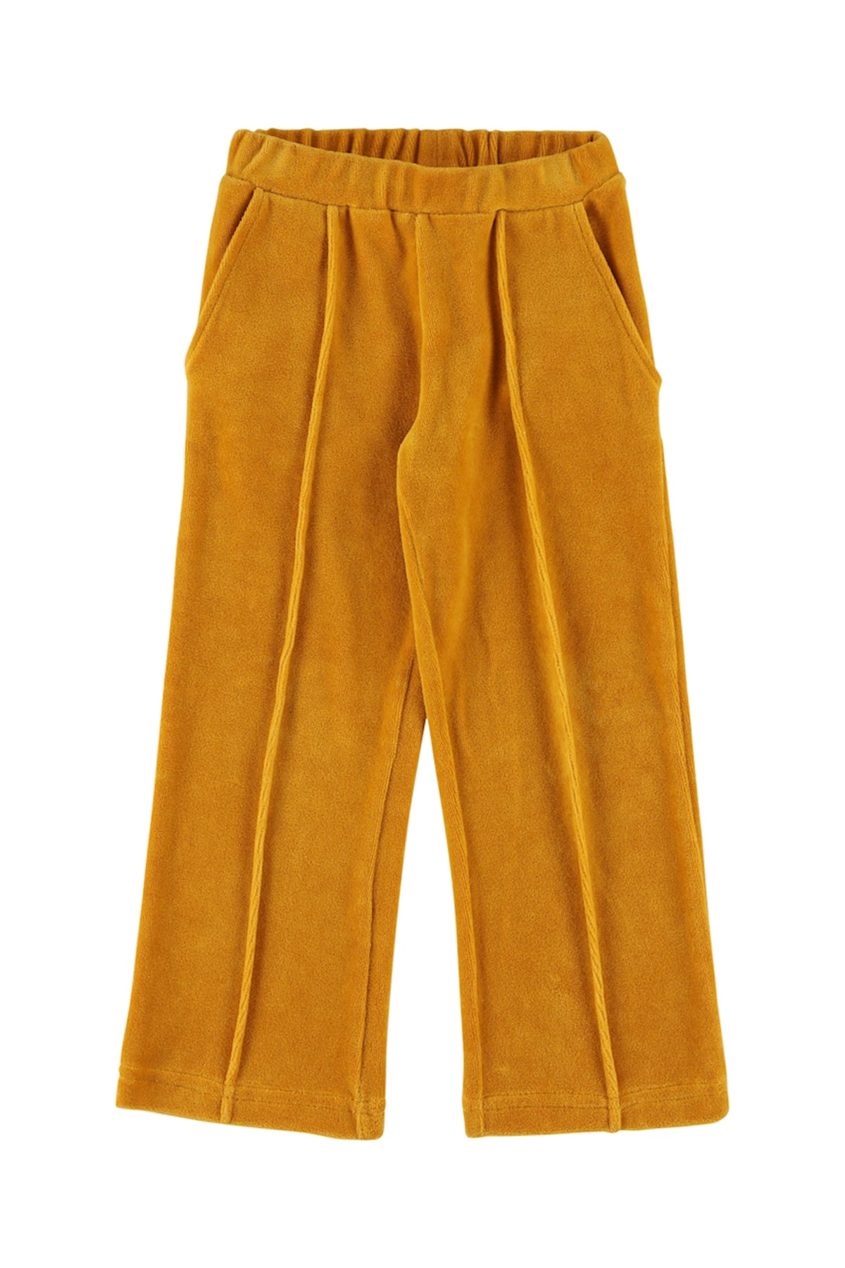 Velours-Hose in Inca Gold von Lily Balou