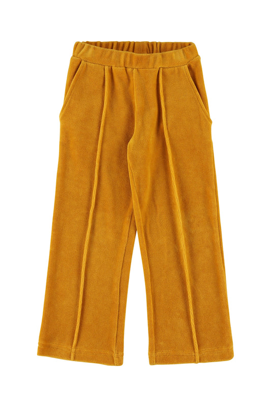Velours-Hose in Inca Gold von Lily Balou
