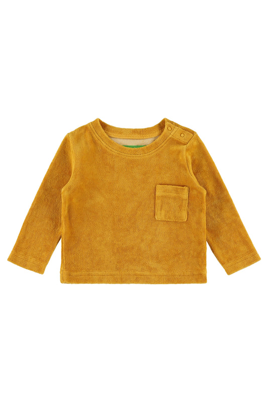 Velours-Pulli in Inca Gold von Lily Balou