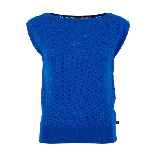 Shirt gestrickt in Blau von Chills&Fever (ehemals Froy&Dind)