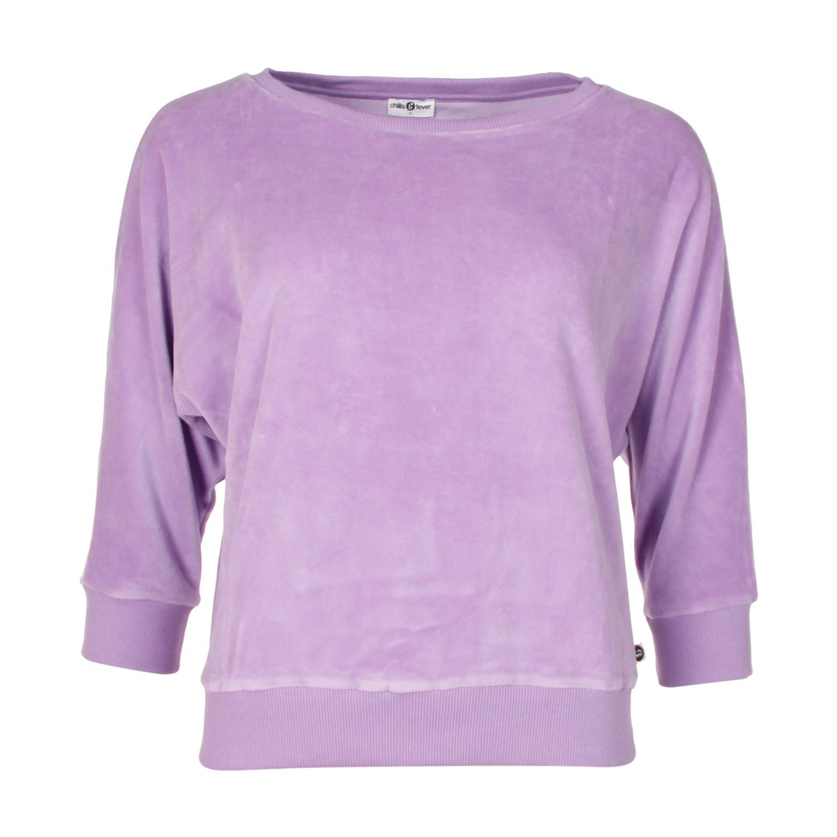 Velours-Pulli in Orchidee von Chills&Fever