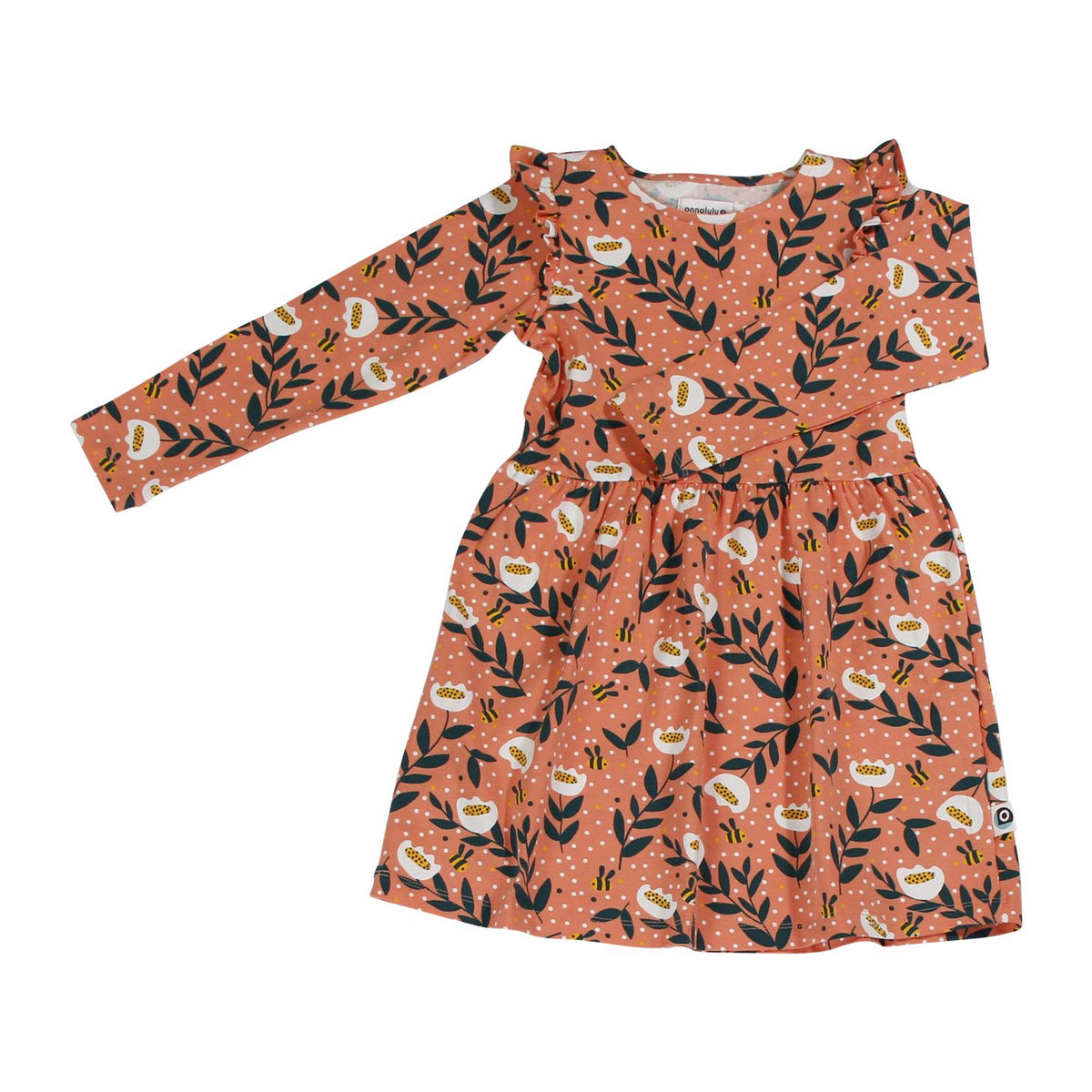 SALE: Hübsches Kleid mit Winterblumen von Froy&Dind