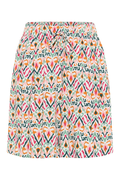 SALE -60%: Shorts mit Ikat-Muster von Tranquillo