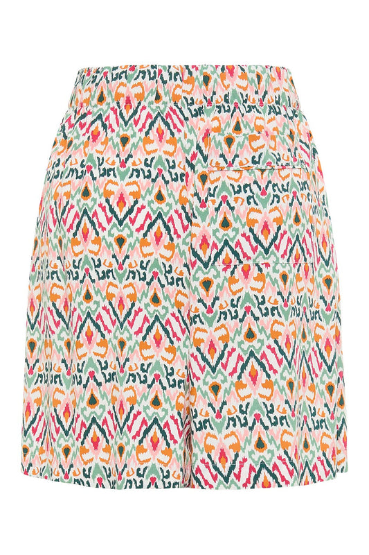 SALE -60%: Shorts mit Ikat-Muster von Tranquillo