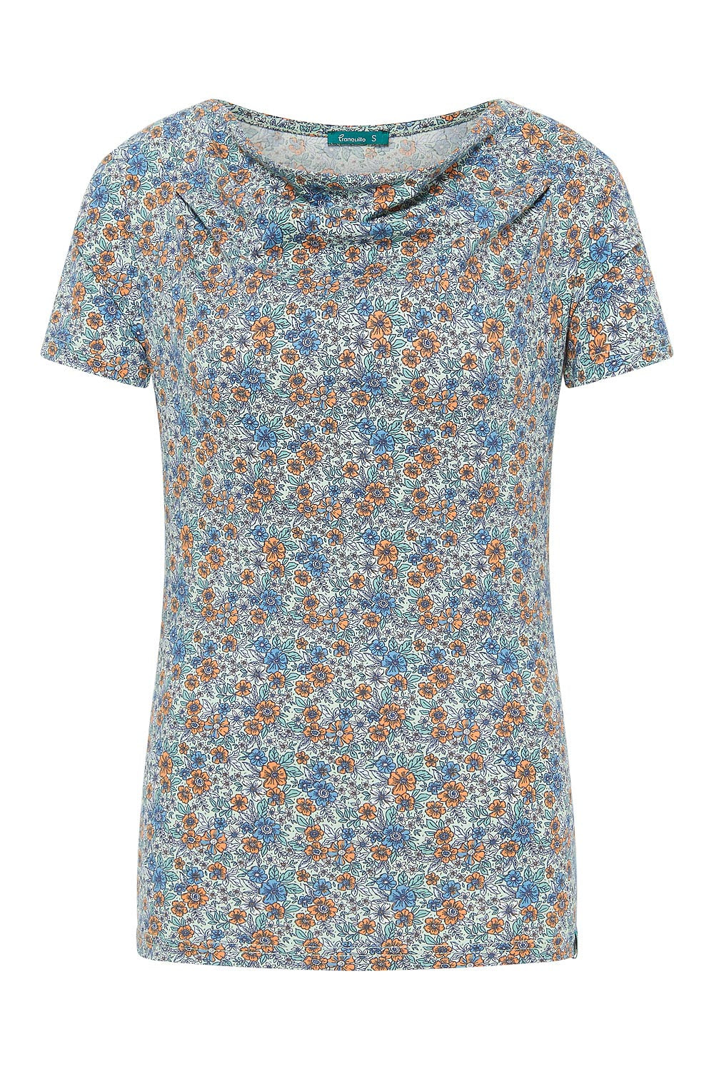 SALE -50%: T-shirt Wassfallausschnitt Garden von Tranquillo