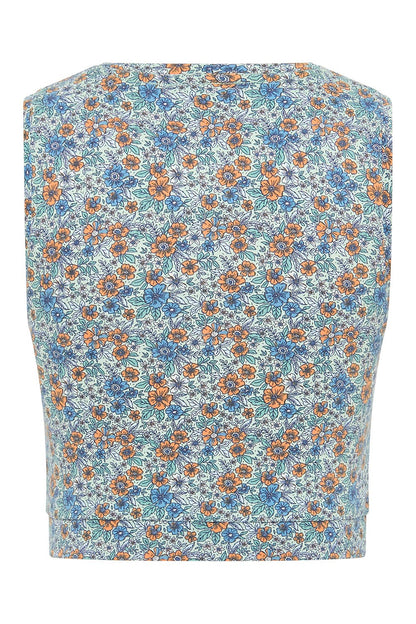 SALE -50%: T-shirt Wassfallausschnitt Garden von Tranquillo