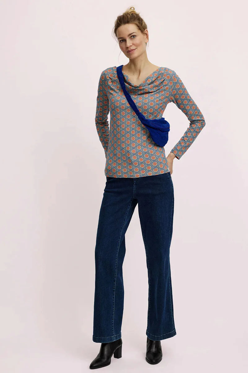 Crossbody-Bag Cord in Ink Blue