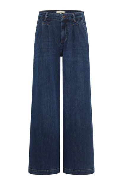 Jeans mit Bundfalten von Tranquillo