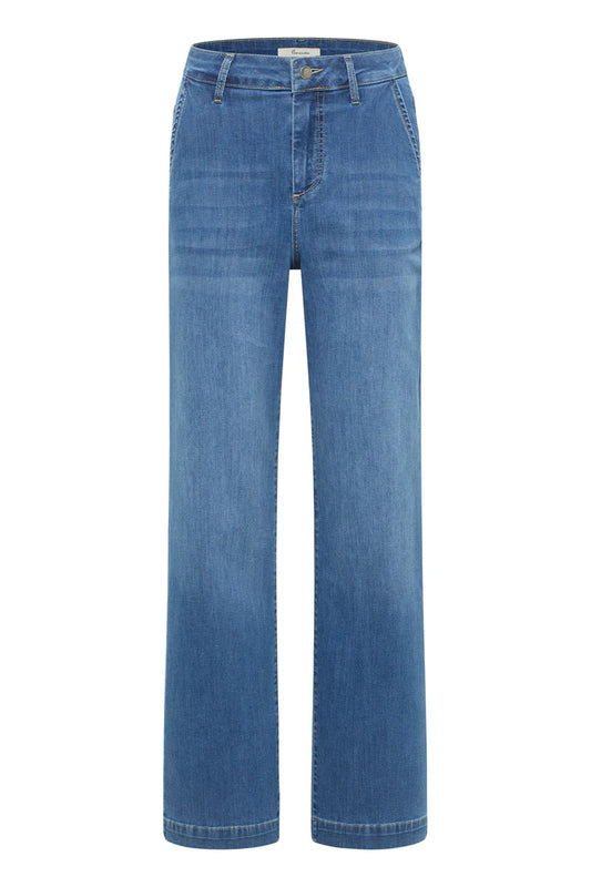 Jeans in aztec blue von Tranquillo