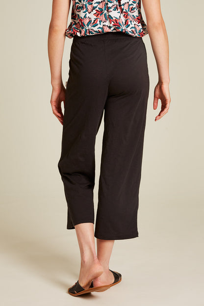Lockere Hose in Schwarz von Tranquillo