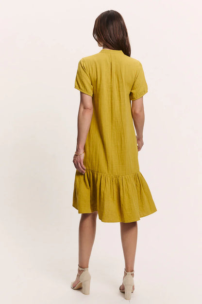 50% SALE: Sommerkleid in Mustard von Tranquillo