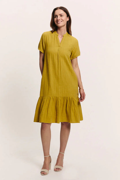 50% SALE: Sommerkleid in Mustard von Tranquillo