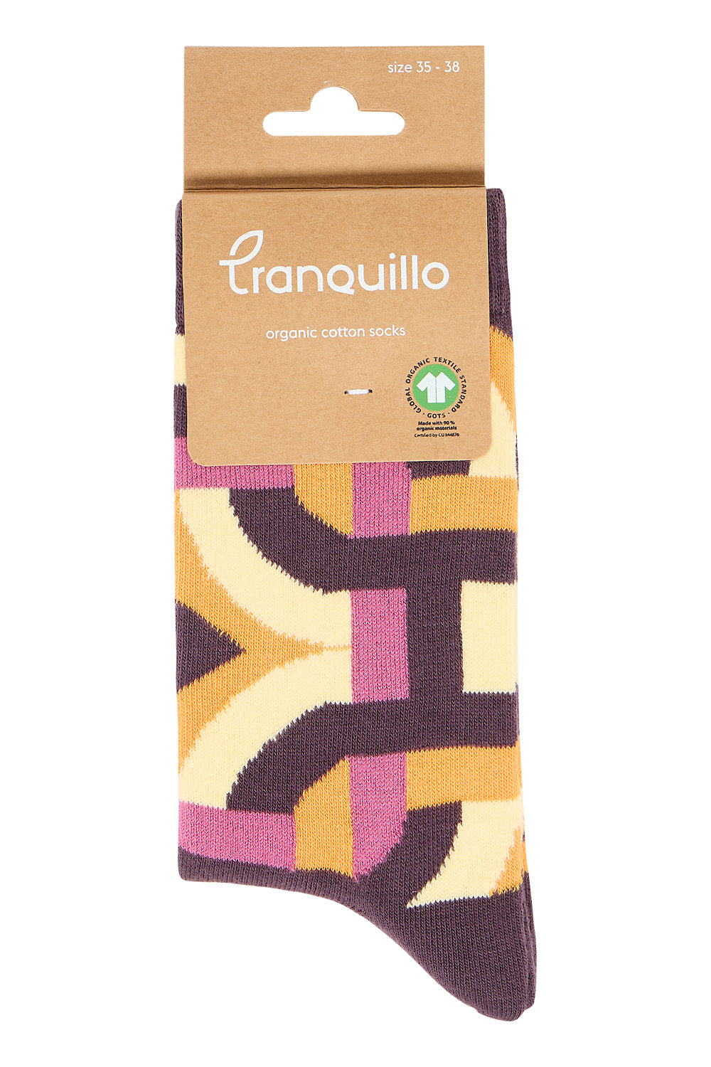 Socken geometrisch gemustert in diversen Farben von Tranquillo