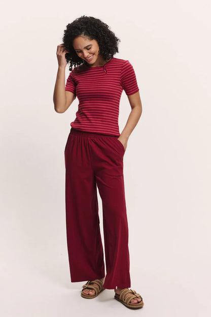 Jersey-Culotte in tibetian red von Tranquillo
