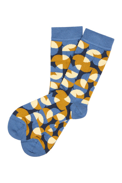 Socken geometrisch gemustert in diversen Farben von Tranquillo