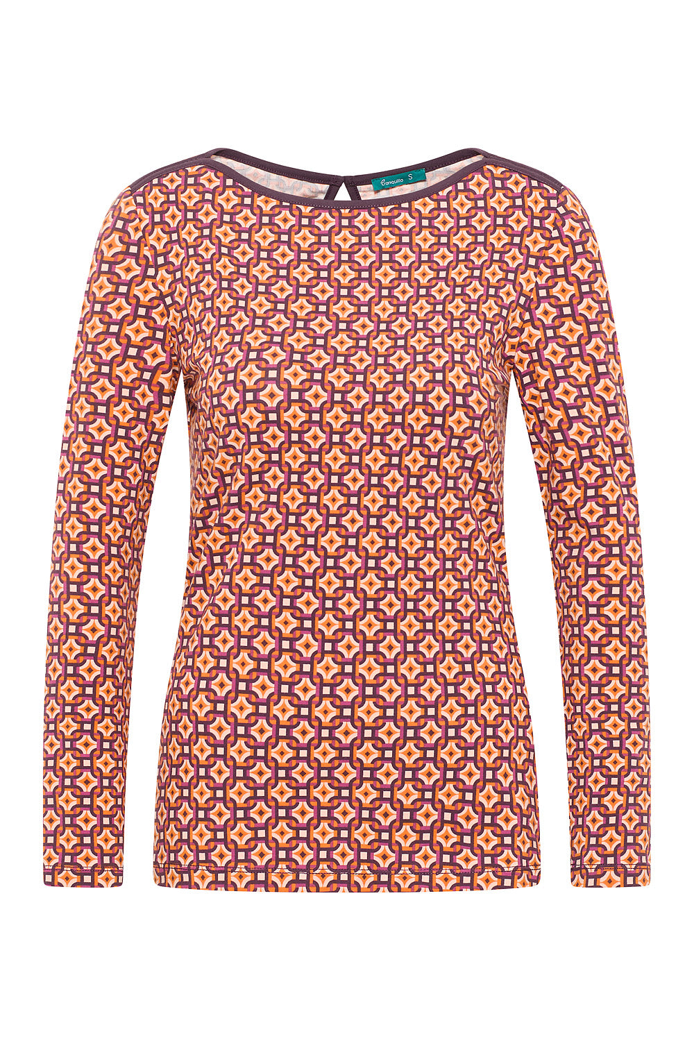 Langarmshirt Tiles von Tranquillo