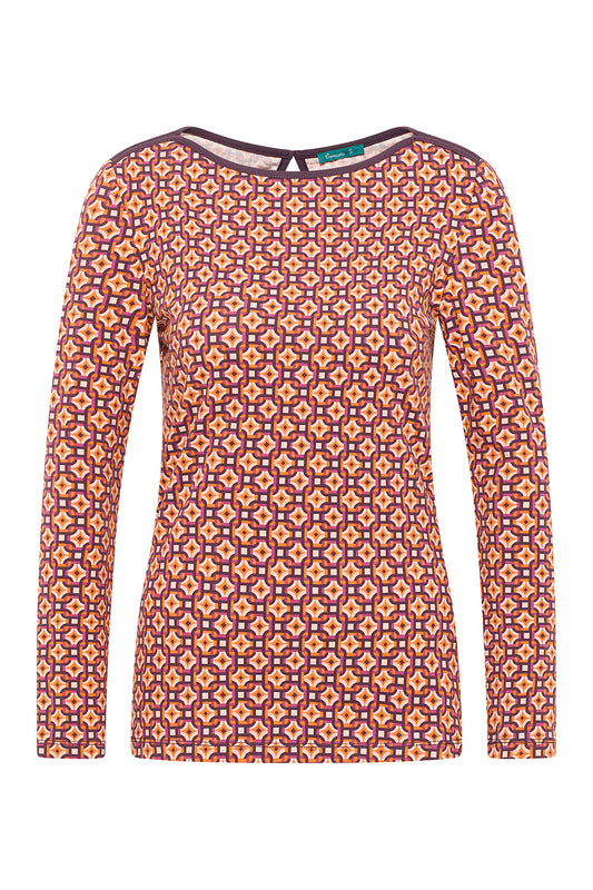 Langarmshirt Tiles von Tranquillo