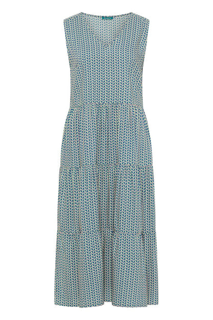 SALE: Leichtes Sommerkleid Cubes von Tranquillo