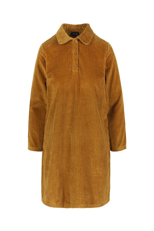 Cord-Kleid in Cathay Spice