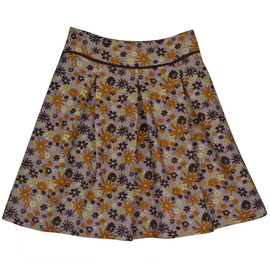 SALE: Falten-Jupe mit Blumen von Baba